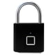 thumbnail image 1 of Cerradura de Dactilares Cerradura Electrónica Cerradura Electrónica de Dactilares Candado Exterior Impermeable y Resistente Al Óxido Negro, 1 of 5