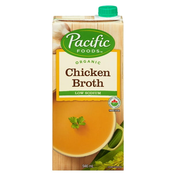 Pacific Foods Bas en Sodium Bouillon A Poulet