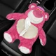 thumbnail image 2 of Caja de pañuelos de coche de peluche de la serie Disney, dibujos animados, Lotso LinaBell StellaLou, cajón de papel montado en coche, accesorios para automóviles, 2 of 5