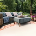 thumbnail image 5 of Safavieh Courtyard Micah Floral Indoor/Outdoor Area Rug, Natural/Terracotta, 6'7" x 9'6", 5 of 14