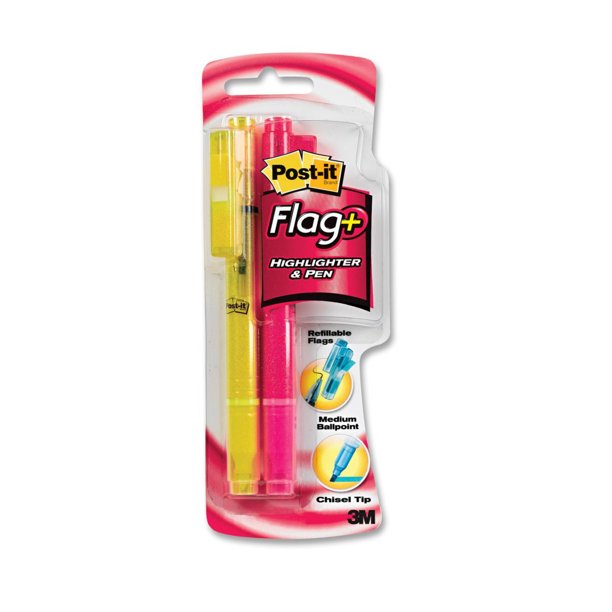 Postit Flag Pen & Highlighter Set
