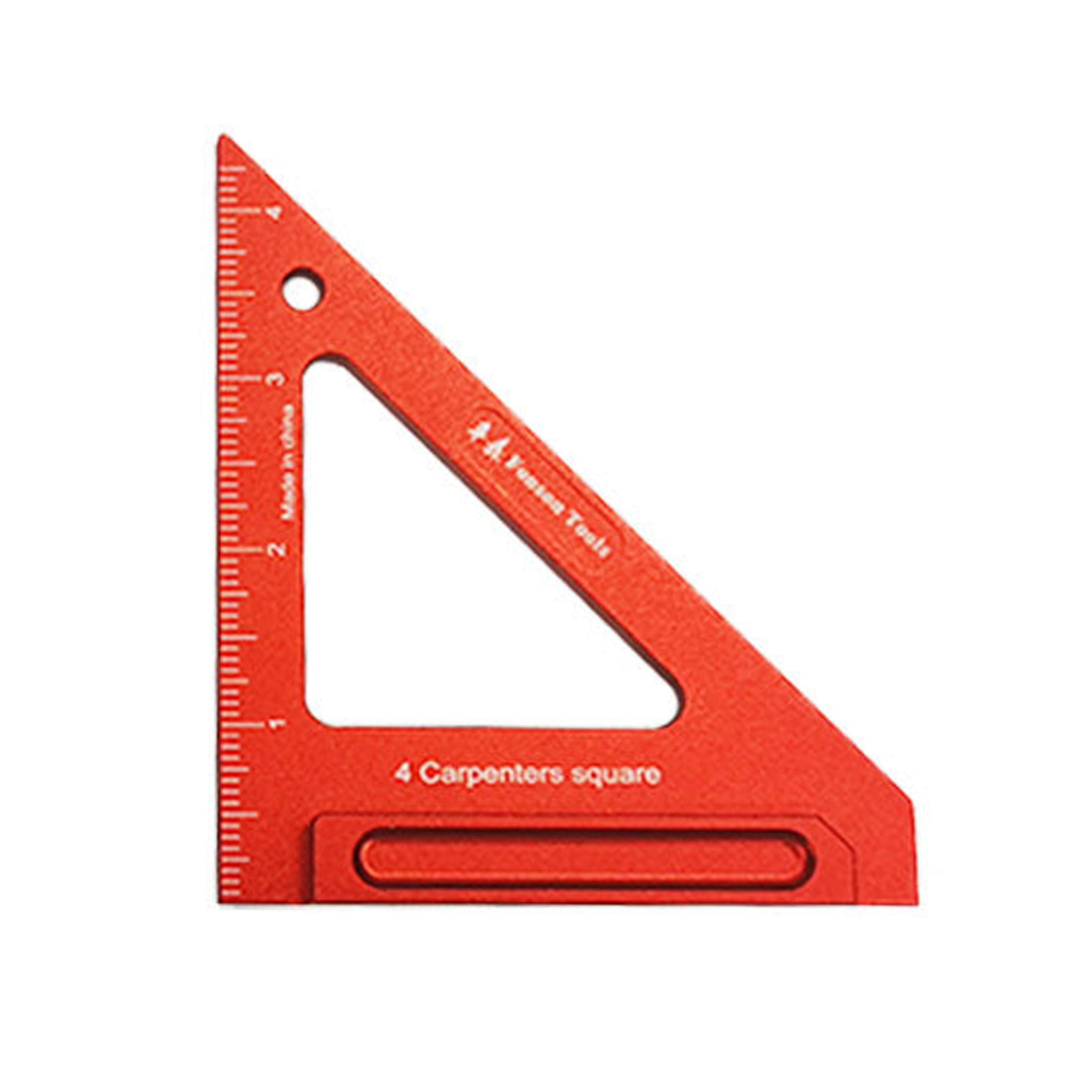 45 Degree Metric Aluminum Carpenter Triangle Square Rulers Angle Heavy-duty 