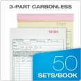 thumbnail image 2 of Adams 3-Part Carbonless Sales Order Record Book, 5-9/16 x 8-7/16 in, 50 Sets., 2 of 7