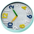 thumbnail image 3 of HEMOTON Children's Wall Clock Kids Wall Clock Decorative Clock for Nursery Bedroom School, 3 of 8