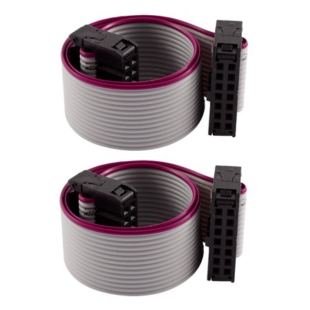 Câble Plat D'extension FC26P 50cm - 26 Broches IDC - Pour Disque Dur / Carte Mère - Uxcell Neuf