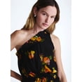 thumbnail image 4 of Scoop Women's and Women's Plus Smocked Ruffle Mini Dress, Sizes XS-4X, 4 of 6
