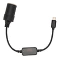 thumbnail image 3 of 5V USB C To 12V Car  Lighter Power Adapter, Safe Fully Functional Male To Female Car Electronics Accessories 11.8in  For Car Recorder, 3 of 8