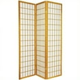 thumbnail image 1 of Oriental Furniture Window Pane Shoji Screen in Honey, 1 of 1
