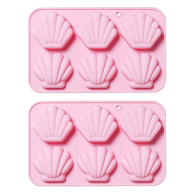 Molde para hornear galletas Mu Si Madeleine de 6 conchas Xianbei molde para pastel de chocolate bandeja para hornear de silicona