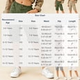 thumbnail image 3 of Miluxas Girls Capris for Summer Cotton Linen Pants Casual Loose Comfy Trendy Elastic Waist Cropped Trouser Beach Clothes Army Green 14-15 Years, 3 of 8