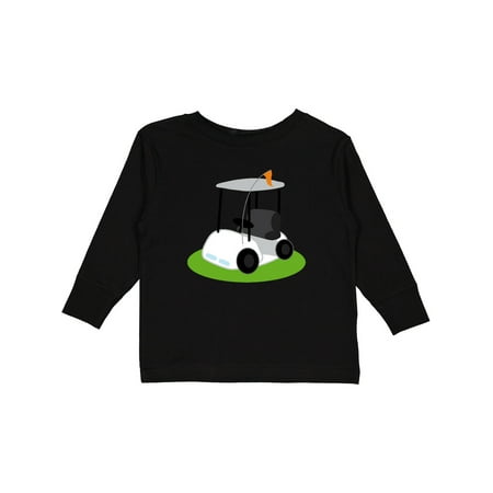 

Inktastic Golf Cart Golfing Gift Toddler Boy or Toddler Girl Long Sleeve T-Shirt
