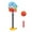 Marine animal, variant on S SERENABLE Kids Basketball Hoop with Stand with Ball and Pump Adjustable for Boys Girls Rabbit