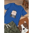 thumbnail image 3 of Cute Funny Vampire Relax T-Shirt Toddler -Image by Shutterstock,  5 Toddler, 3 of 4