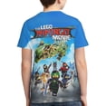thumbnail image 2 of T-Shirts Graphiques 3D Verts Ninjiag-o, Chandails Fantaisie, Col Rond, Manches Courtes, T-Shirts pour Jeunes Garçons Filles, 2 of 8