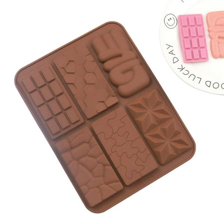 

Julam Chocolate Making Molds Heat-Resistant Rectangle Baking Molds for Chocolates Candies Fondants DIY Baking Mold for Birthday Party elegance