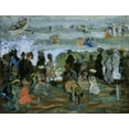 thumbnail image 2 of Prendergast, Maurice Brazil 18x15 White Modern Wood Framed Museum Art Print Titled - After The Storm, 2 of 4