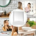 thumbnail image 3 of LAICAIW True Mirror Non Reversing, Non Reversing Mirror, Triangular Fixed Table Mirror for True Image, Real Me Mirror, Table Make Up Mirror Non-Reversing Vanity Mirror, Non-Magnifying Vanity Mirror, 3 of 7