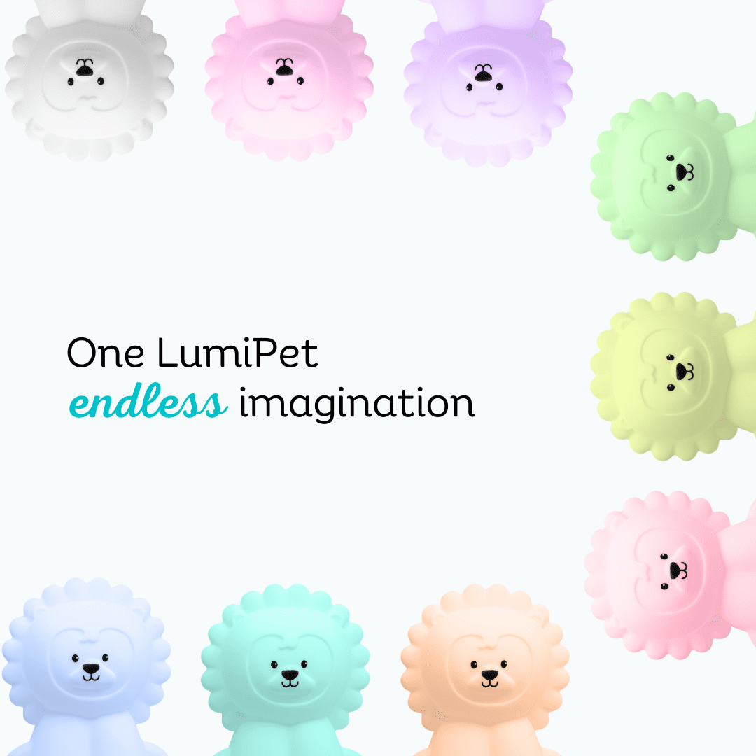 LumiPets Lion LED Night Light