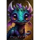 thumbnail image 1 of (w2688) Resina Diamante Serie Animal Pequeño Dragón Lleno Diamantes 30*45CM, 1 of 9