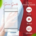 thumbnail image 3 of RIVERSIDE Hand Towel 6 Pack 16x28 Soft And Quick Dry Cotton Towels for Home Gym & Spa - Electric Blue, 3 of 7