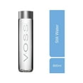 thumbnail image 2 of Voss Natural Spring Still GLASS Bottled Water, Refreshing taste 800 ml / 27 fl oz (Pack of 5), 2 of 5