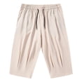 thumbnail image 6 of Plus Size Men's Running & Training Shorts with Elastic Waist Pockets, Stretchy Quick Dry Lightweight Athletic Shorts, Casual Daily Gym Workout, Summer Essentials | JASKFLY,Khaki 2XL, 6 of 7