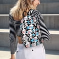 thumbnail image 5 of Fotbe Panda Cute Hearts Mochila de Lona con Estampado, Mochila Duradera, Mochila Versátil de Alta Calidad, Mochila Compacta Vintage-Medium, 5 of 5