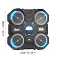 thumbnail image 3 of Boxing Machine Wall Mounted Music, Music Boxing Machine for Kids with Reaction Training, Adjustable Light-Up Pads, Random-Color Training Boxing Gloves & instruction Manual, Boxing, 3 of 9