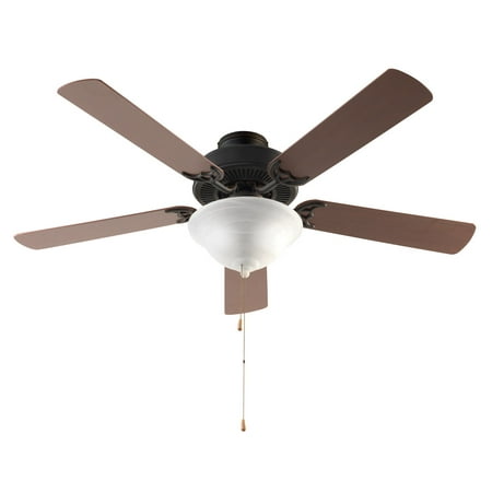 

Indoor Ceiling Fans 3 Light Fixture With Rubbed Oil Bronze Finish Metal Glass Candelabra 52 180 Watts