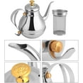 thumbnail image 4 of 40 oz/1.2L Gooseneck Kettle Stainless Steel Pour Over Coffee Kettle & Tea Kettle with Filter, 4 of 5
