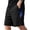Blue, variant on Mens Athletic Running Shorts Loose fit Basketball Gym Workout Shorts Casual Wide Leg Breathable Short with Zippered Pockets Red,S