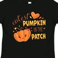thumbnail image 4 of Inktastic Cutest Pumpkin in the Patch with Orange Heart Boys or Girls Toddler T-Shirt, 4 of 5