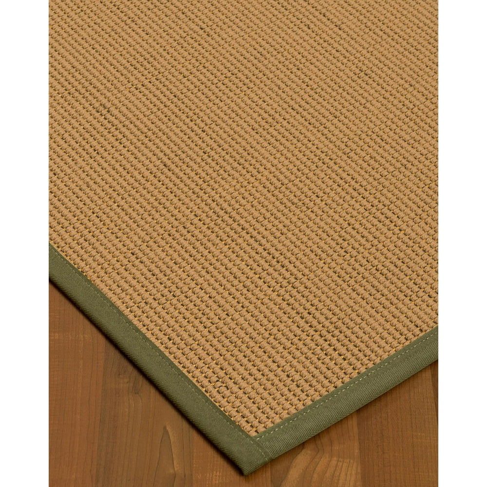 NaturalAreaRugs Sonoma Wool/Sisal Area Rug (2Feet by 3Feet) Fossil