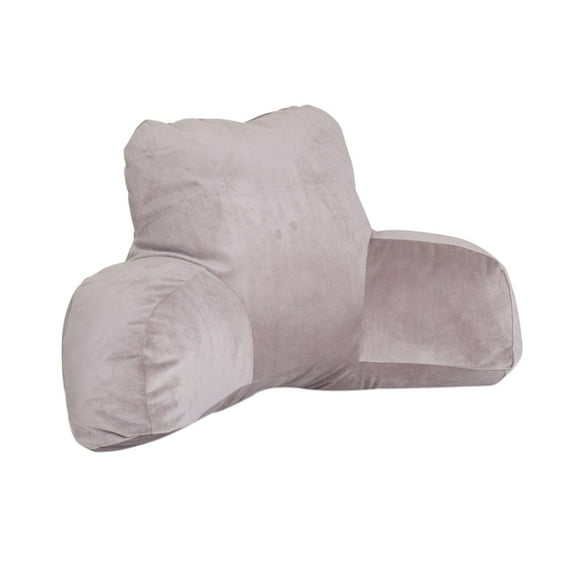 Majestic Home Goods Decorative Steel Micro-velvet Reading Pillow