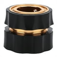 thumbnail image 1 of 3/4" Brass Hose Tap Female Connector Threaded Garden Water Pipe Adaptor with Gasket, 1 of 8