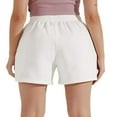 thumbnail image 1 of PENGXIANG Women Solid Color Shorts Casual Style Pants with Slant Pockets, 1 of 5