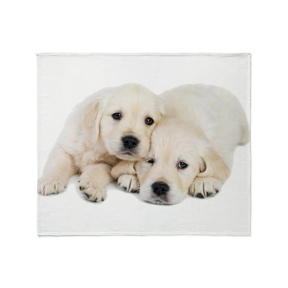 CafePress - White Labradors Throw Blanket - Soft Fleece Throw Blanket, 50"x60" for All Ages