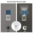 Daiia Hawaiian Style Pattern Plugin LED Backlit Night Light with