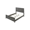 thumbnail image 4 of Denver Modern Style Twin Size Bed Made With Wood in Gray Colour, 4 of 6