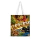 thumbnail image 1 of Go Diego Go Bolso de tela con estampado de lienzo para mujer, bolsa de compras reutilizable y estética, con cremallera interior, regalo para mujer,40*45cm., 1 of 6