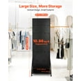 thumbnail image 2 of VEVOR Pegboard Display Stand with 30 Hooks Pegboard Panels Display with a Plate Black, 2 of 9