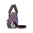 thumbnail image 2 of Sanviglor Ladies Handbag Multi Pockets Tote Bag Top Handle Nylon Shoulder Bags Large Capacity Women Crossbody Designer Retro Adjustable Strap Blue Daisy, 2 of 9