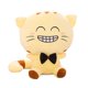 thumbnail image 1 of Almohada de cojín de felpa de gato, relleno de algodón PP, decoración del hogar, muñeca, cara sonriente, juguetes de peluche de dibujos animados, regalos, 50 cm seitruly WJ1190-10, 1 of 6