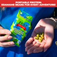 Crunchy Dry Roasted Edamame STF9 Beans Snack by Zest (Sea Salt), High