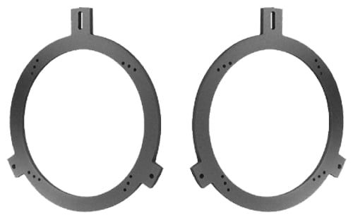 6 1//2/" MEDIUM Size 1/" Thick One Pair Made In USA MDF Speaker Spacer Rings