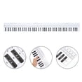 thumbnail image 2 of 1pc portátil 88 teclado piano teclado dedos práctica de práctica de la tabla de comparación (blanco), 2 of 6