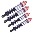 thumbnail image 1 of RC Crawler Shocks, RC  Damper Set 1/8 RC Car Metal Oil Pressure Adjustable 2pcs Front Shock Damper 2pcs Rear Shock Damper for JLB HSP EM Racing DHK RC Car Truck, 1 of 8