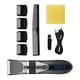 thumbnail image 3 of Clippers de pelo eléctrico 0.8-2.0mm Hombre de barbero inalámbrico recargable LED Trimmers de cerámica Máquina de afeitar con límite Cepillos para el cabello Gris Scienceny  CE001610-03B, 3 of 7