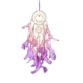 thumbnail image 2 of WUJDF Dream Catcher Wall Hanging with LDE Lights, Bohemian Style Macrame Dreamcatcher Wall Hanging with Plume Accents, Easy to Install, Home Decorations Craft Meaningful Gift for Family and Friends, 2 of 4