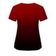 thumbnail image 3 of Fiudx Ofertas Flash Del Día Solo En Línea Blusa de Manga Corta con Cuello En V para Mujer, Uniforme de Trabajo, Impresión de Bolsillo, 3 of 3